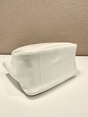 	 Bagsaaa Prada padded Prada Soft nappa-leather white bag - 30*26*17cm - 6