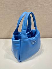 	 Bagsaaa Prada padded Prada Soft nappa-leather blue bag - 30*26*17cm - 2