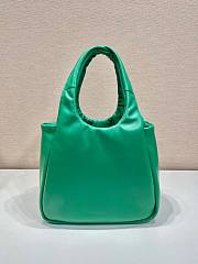 	 Bagsaaa Prada padded Prada Soft nappa-leather green bag - 30*26*17cm - 5
