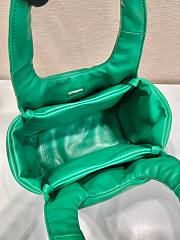 	 Bagsaaa Prada padded Prada Soft nappa-leather green bag - 30*26*17cm - 2