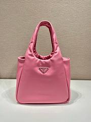 	 Bagsaaa Prada padded Prada Soft nappa-leather pink bag - 30*26*17cm - 1