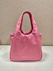 	 Bagsaaa Prada padded Prada Soft nappa-leather pink bag - 30*26*17cm - 3