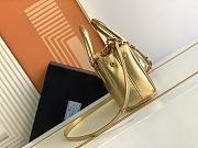 Bagsaaa Prada Galleria Saffiano leather gold mini-bag - 20x15x9.5cm - 5