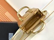 Bagsaaa Prada Galleria Saffiano leather gold mini-bag - 20x15x9.5cm - 3