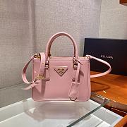 	 Bagsaaa Prada Galleria Saffiano leather pink mini-bag - 20x15x9.5cm - 1