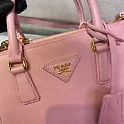 	 Bagsaaa Prada Galleria Saffiano leather pink mini-bag - 20x15x9.5cm - 4
