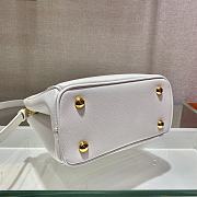 	 Bagsaaa Prada Galleria Saffiano leather white mini-bag - 20x15x9.5cm - 6
