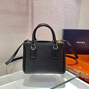 	 Bagsaaa Prada Galleria Saffiano leather black mini-bag - 20x15x9.5cm - 3
