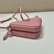 	 Bagsaaa Prada Saffiano leather mini-pouch pink - 15x10x5cm - 5