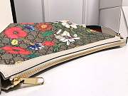 Bagsaaa Gucci Floral Multicolor GG Supreme Canvas Shoulder Bag Crossbody - 36x23x8cm - 4