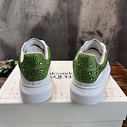 Bagsaaa Alexander McQueen Low-top sneakers Crystal-embellished Green - 6