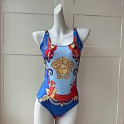 Bagsaaa Versace Medusa Blue Swimsuit - 6