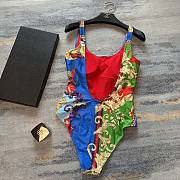 Bagsaaa Versace Medusa Blue Swimsuit - 4