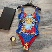Bagsaaa Versace Medusa Blue Swimsuit - 5