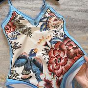 Bagsaaa Chanel Vintage Blue One Piece Swimsuit - 4