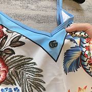 Bagsaaa Chanel Vintage Blue One Piece Swimsuit - 5