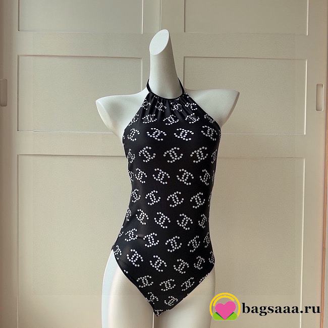 Bagsaaa Chanel One Piece CC Black 003 - 1