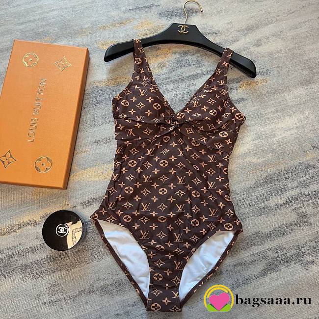 Bagsaaa Louis Vuitton One Pirce Dark Brown Monogram - 1