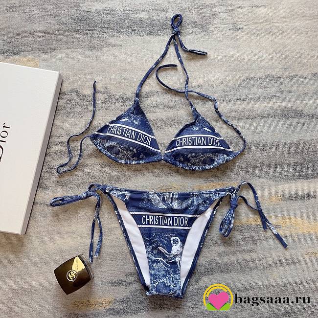 Bagsaaa Christian Dior Bikini Blue - 1
