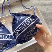 Bagsaaa Christian Dior Bikini Blue - 3