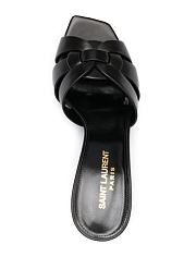 Bagsaaa YSL Tribute 90mm black leather mules - 3