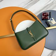 	 Bagsaaa YSL LE 5 À 7 in green smooth leather - 23 X 16 X 6,5 CM - 1
