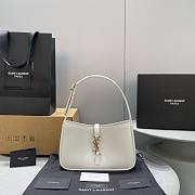 	 Bagsaaa YSL LE 5 À 7 in white smooth leather - 23 X 16 X 6,5 CM - 1