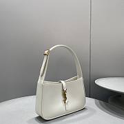 	 Bagsaaa YSL LE 5 À 7 in white smooth leather - 23 X 16 X 6,5 CM - 6