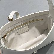	 Bagsaaa YSL LE 5 À 7 in white smooth leather - 23 X 16 X 6,5 CM - 3