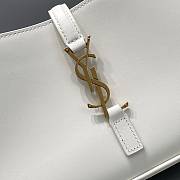 	 Bagsaaa YSL LE 5 À 7 in white smooth leather - 23 X 16 X 6,5 CM - 2