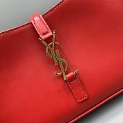 	 Bagsaaa YSL LE 5 À 7 in red smooth leather - 23 X 16 X 6,5 CM - 2