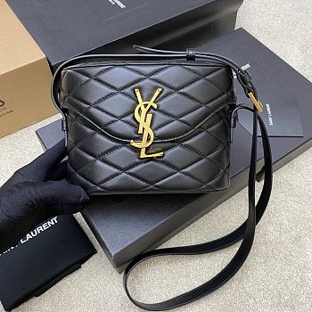 	 Bagsaaa YSL June box bag in quilted lambskin gold hardware - 19 X 15 X 8 CM