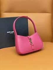 	 Bagsaaa YSL LE 5 À 7 Mini in pink smooth leather - 19x11.5x4.5cm - 6