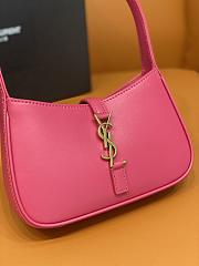 	 Bagsaaa YSL LE 5 À 7 Mini in pink smooth leather - 19x11.5x4.5cm - 5