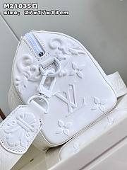 Bagsaaa Louis Vuitton City Keepall Bag White - 27 x 17 x 13 cm - 3