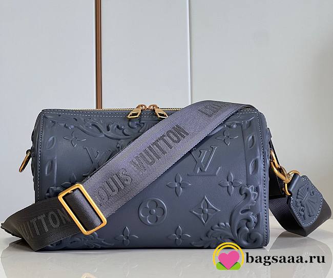 Bagsaaa Louis Vuitton City Keepall Bag Black - 27 x 17 x 13 cm - 1