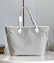 	 Bagsaaa Louis Vuitton Neverfull Denim White - 32x29x17 - 1