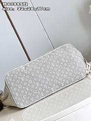 	 Bagsaaa Louis Vuitton Neverfull Denim White - 32x29x17 - 4