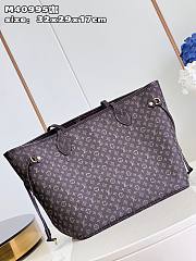 	 Bagsaaa Louis Vuitton Neverfull Denim Brown - 32x29x17 - 6