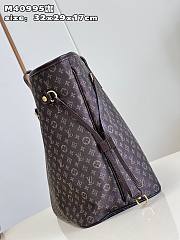 	 Bagsaaa Louis Vuitton Neverfull Denim Brown - 32x29x17 - 2