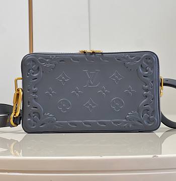 Bagsaaa Louis Vuitton Soft Trunk Wearable Wallet Dark Shadow Gray - 22.5 x 14 x 5 cm
