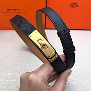 	 Bagsaaa Hermes Kelly 18mm black belt - 3