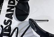 	 Bagsaaa Rene Caovilla Jewel Black Sandals All Cleo Snake - 6