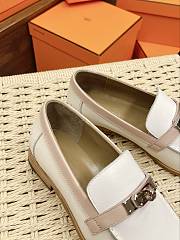 Bagsaaa Hermes Destin Loafers White - 2