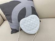 Bagsaaa Chanel White Heart - 18x16.5x6.5cm - 6