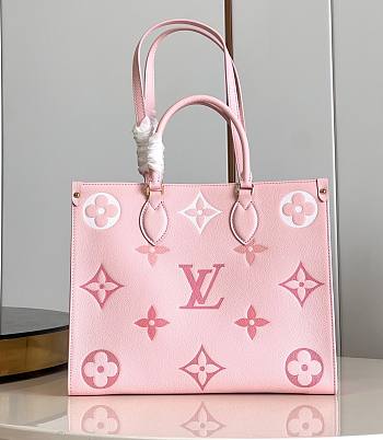 	 Bagsaaa Louis Vuitton OnTheGo GM Pink Gradient - 35x27x14cm