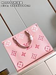 	 Bagsaaa Louis Vuitton OnTheGo GM Pink Gradient - 35x27x14cm - 5