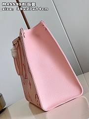 	 Bagsaaa Louis Vuitton OnTheGo GM Pink Gradient - 35x27x14cm - 2