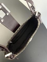 Bagsaaa Fendi Vintage zucca baguette handbag - 24*13*6cm - 5