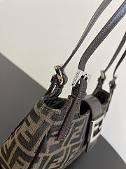 Bagsaaa Fendi Vintage zucca baguette handbag - 24*13*6cm - 6